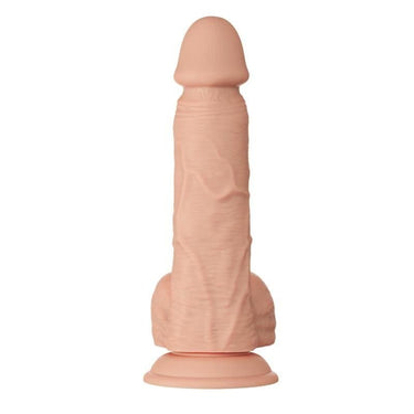 Dildo Realistico con Testicoli e Ventosa, 15,5 cm Inseribili